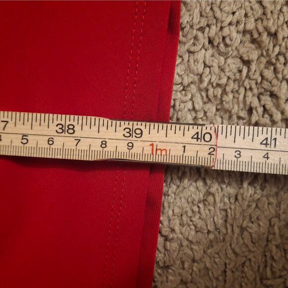 Lauren Ralph Lauren Red Cocktail Midi Dress - Size 2 - Picture 5 of 9